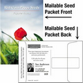 Red Corn Poppy Seed Mix / Mailable Seed Packet - Custom Printed Back